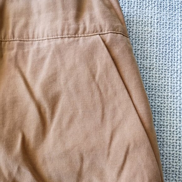 ZARA Women's Tan/Brown High-Waisted Tailored Bermuda Shorts | Size XS - Picture 3 of 6